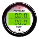 Racetech Pressure - Temperature Dual Gauge