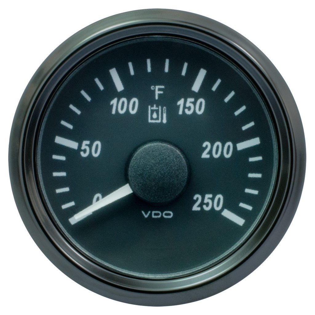 VDO Singleviu Hydraulic Oil Temperature Gauge Electrical