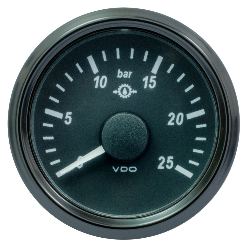 VDO Singleviu Gear Oil Pressure Gauge Electrical