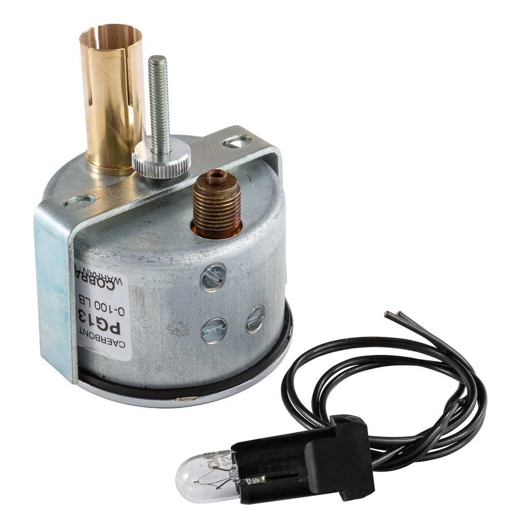 Smiths Classic Mechanical Oil Pressure Gauge - Half Scale