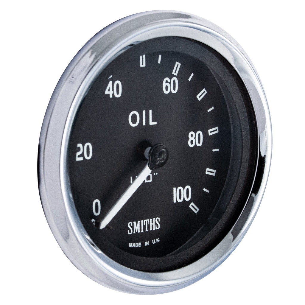 Smiths Cobra Authentic Mechanical Oil Pressure Gauge