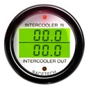 Racetech Intercooler In-Out Dual Gauge