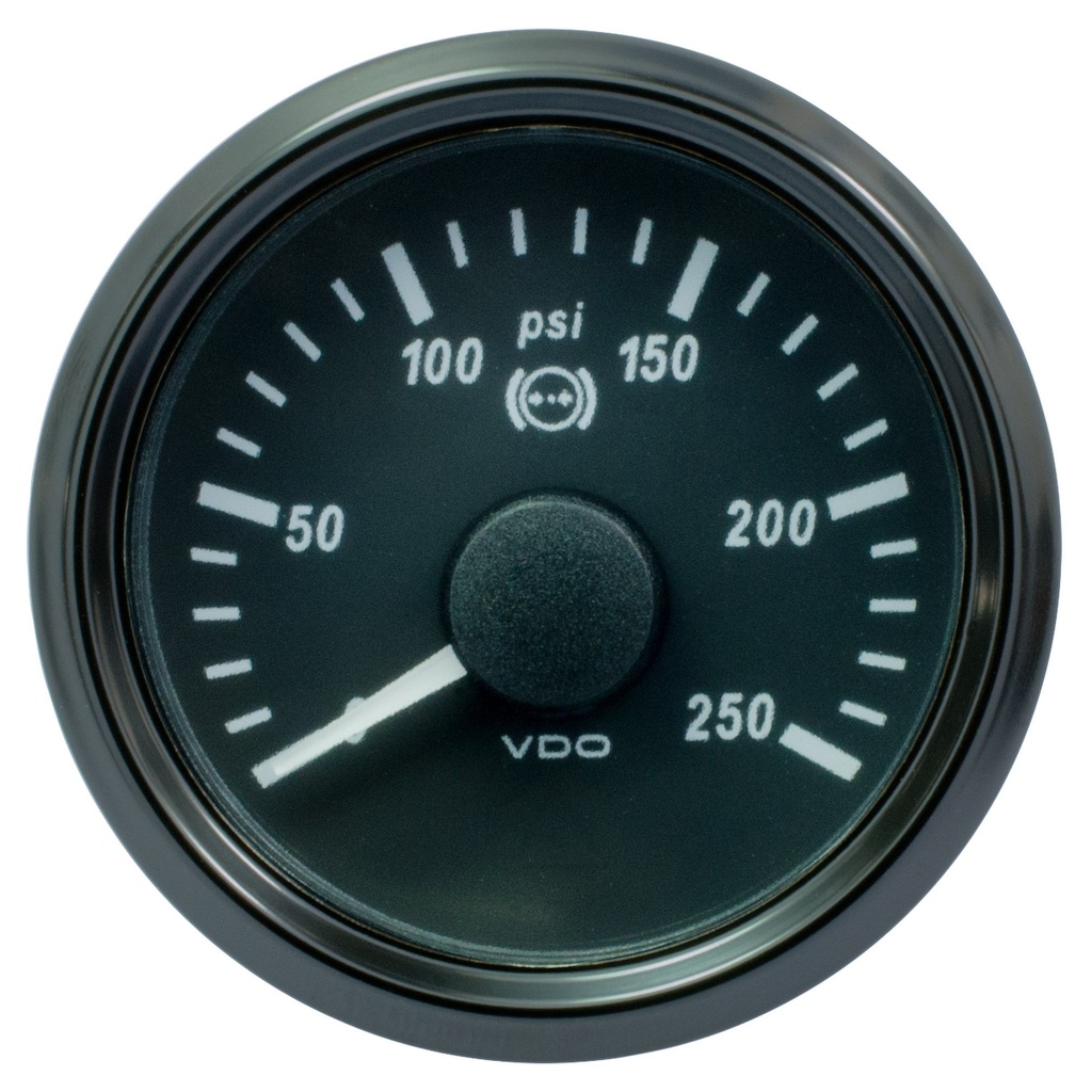 VDO Singleviu Brake Pressure Gauge Electrical