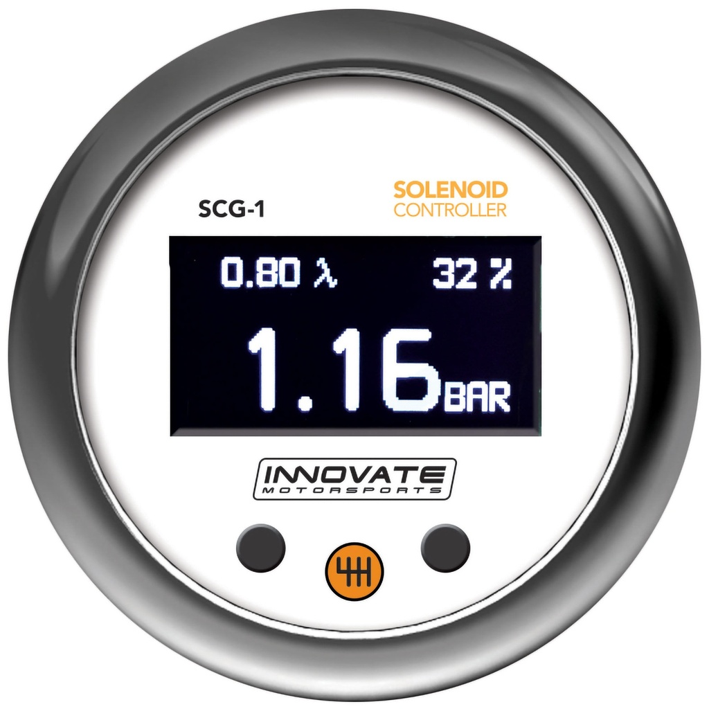 Innovate Motorsports SCG-1 Solenoid Boost Controller / Wideband 02 Gauge