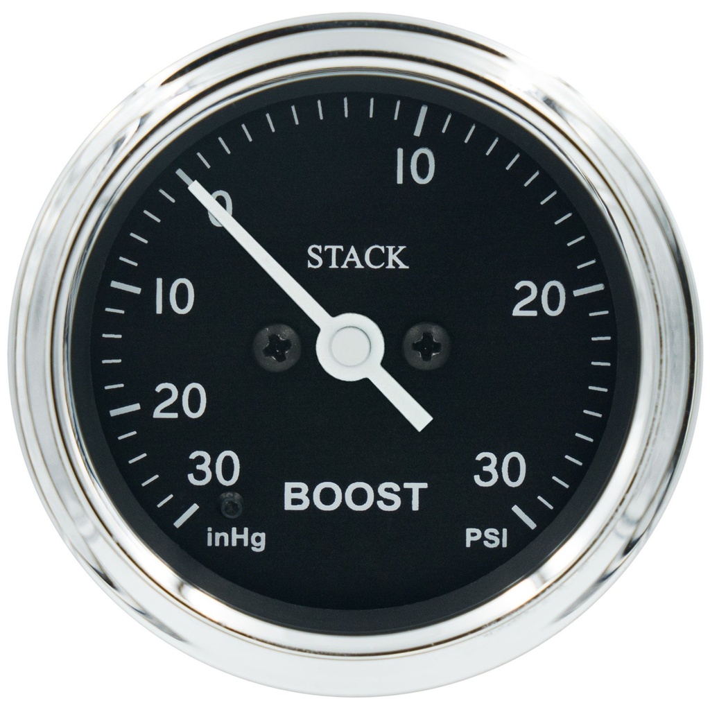 Stack Classic Pro Stepper Motor Turbo Boost Pressure Gauge