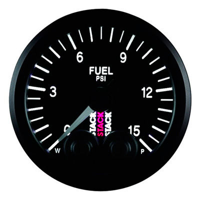 Stack Pro Control Fuel Pressure Gauge For Low Pressure Systems