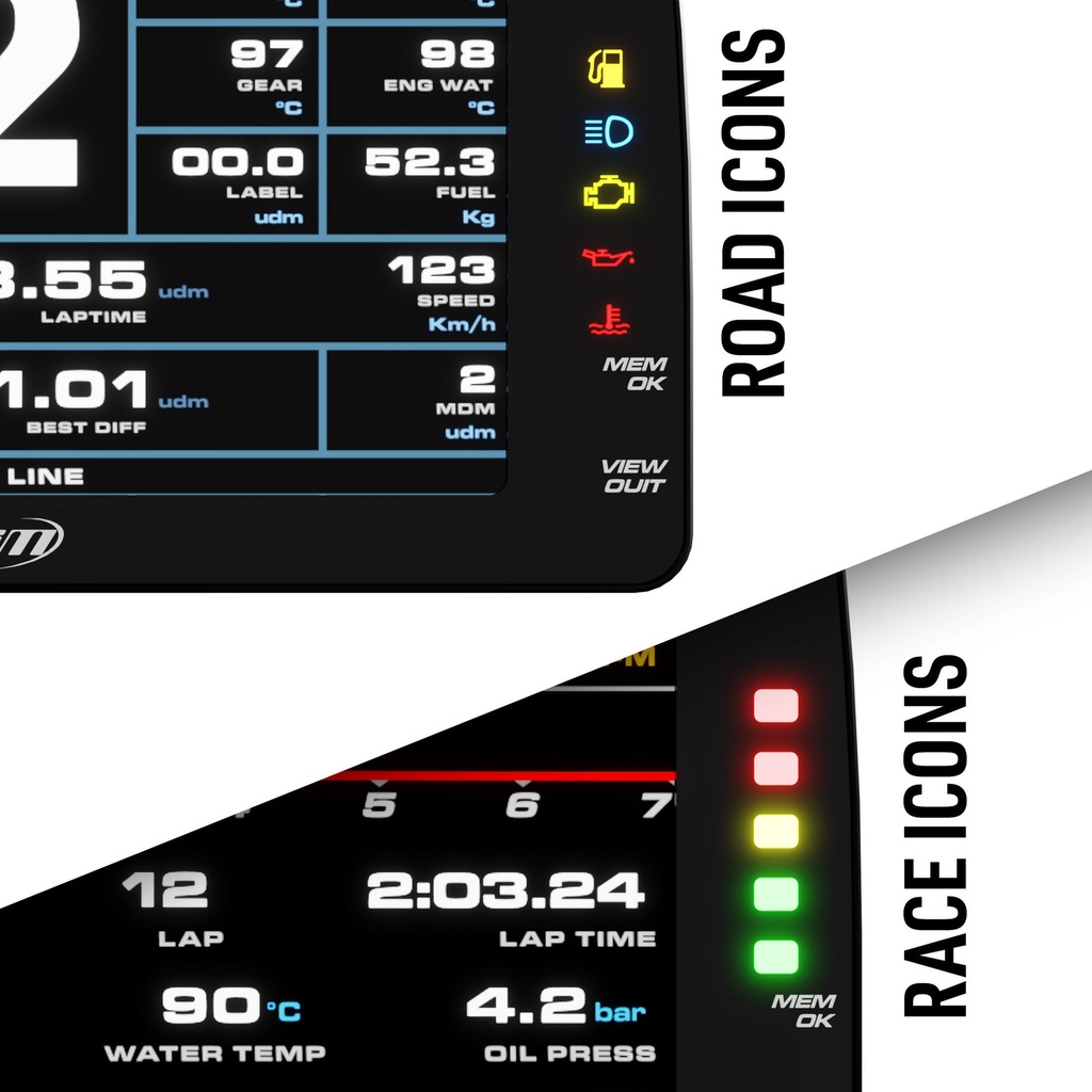 AIM 6" Dash Display For PDM8 / PDM32