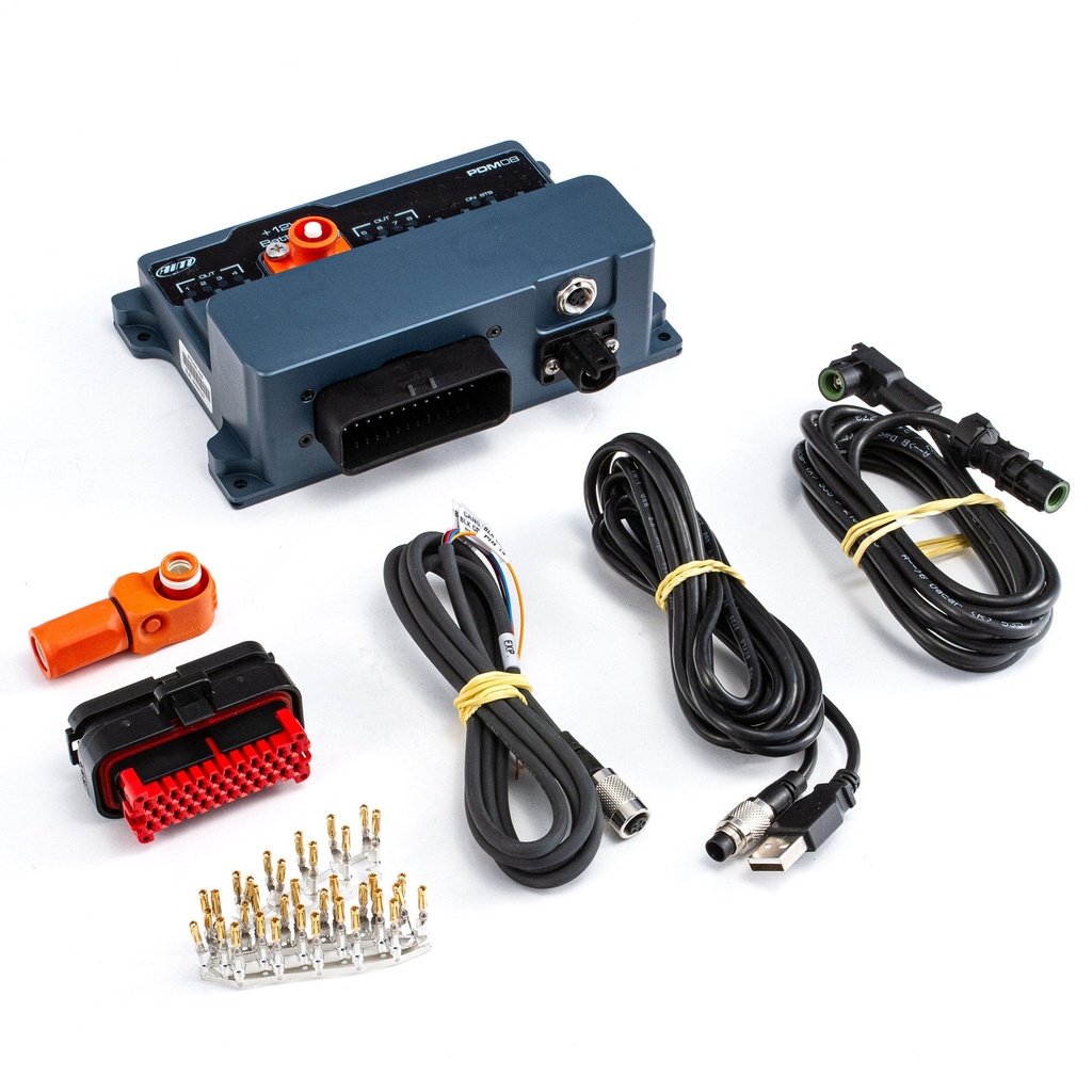 AIM PDM08 Advanced Power Distribution Module / Data Logger Kit