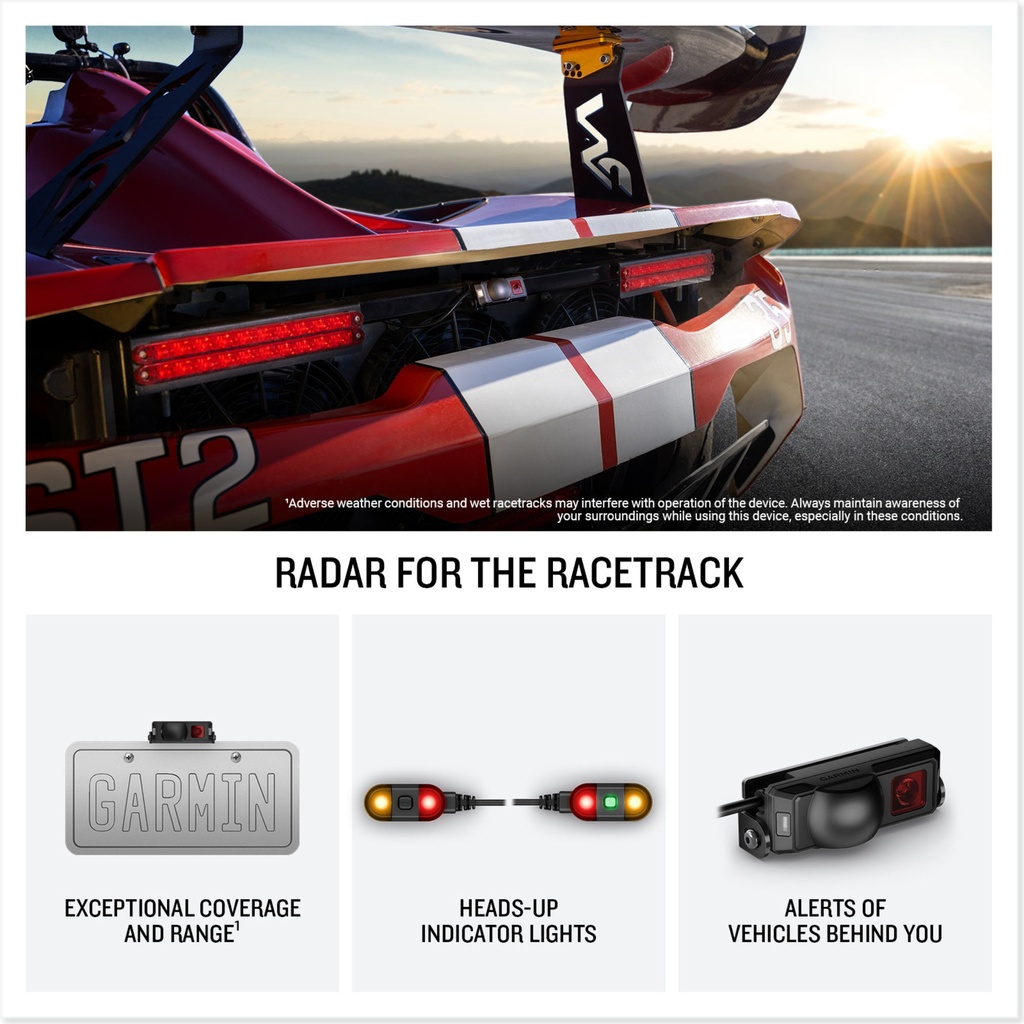 Garmin Catalyst R1 Racing Radar System