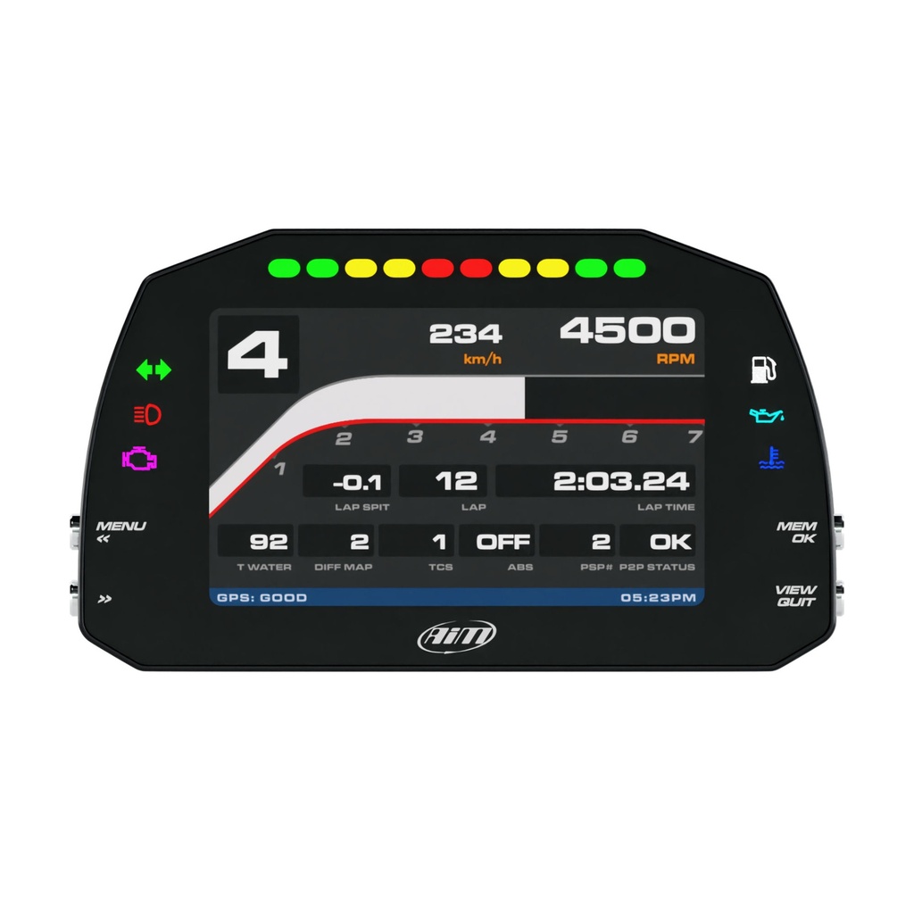 AIM MXS 1.3 Strada IVA Compliant Dash Kit (5” Colour TFT Display)