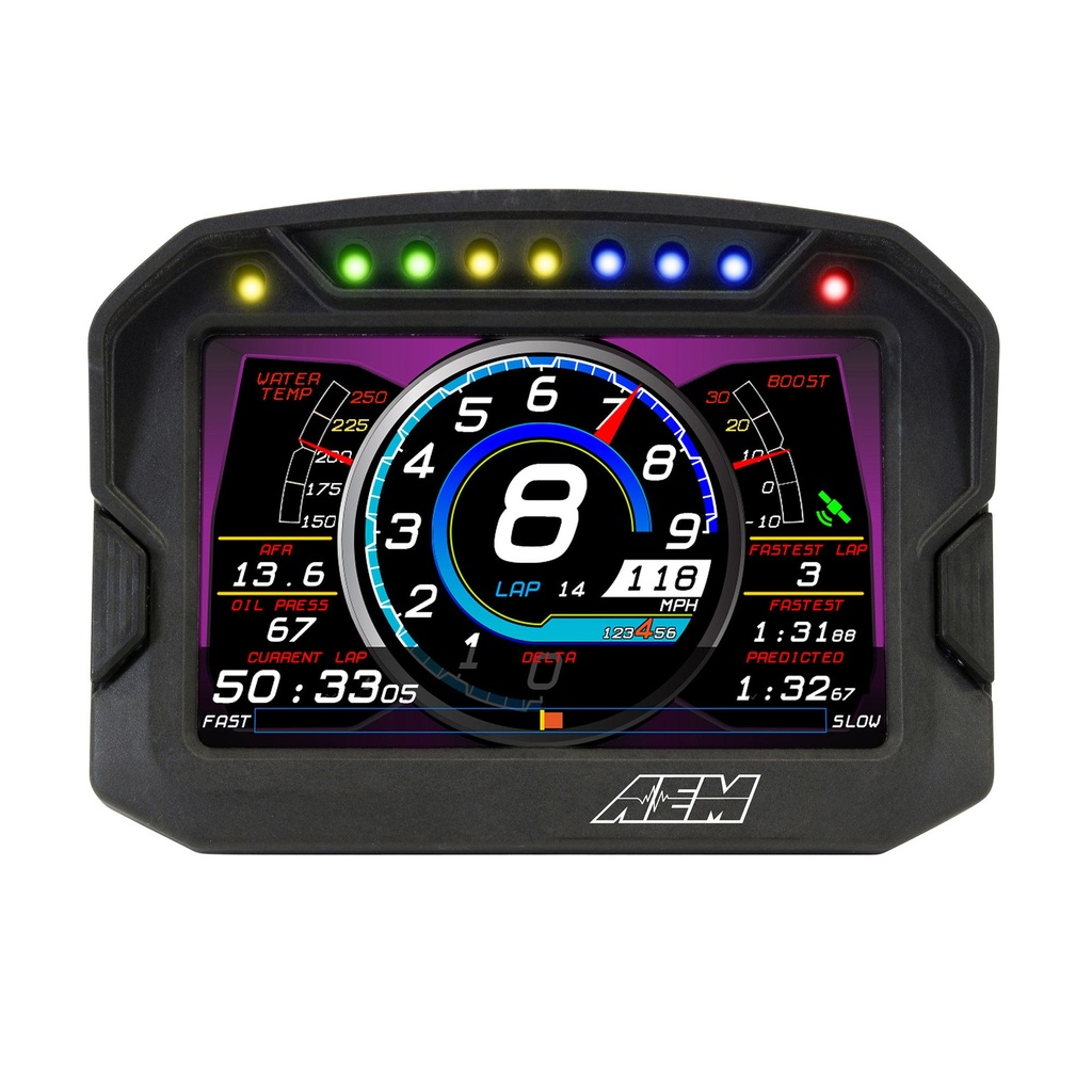 AEM Electronics CD-5 Carbon Digital Dash Display With Data Logging