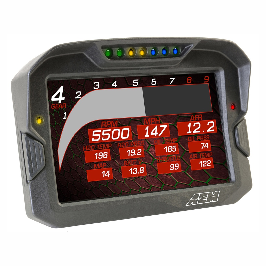 AEM Electronics CD-7 Carbon Digital Dash Display With Data Logging