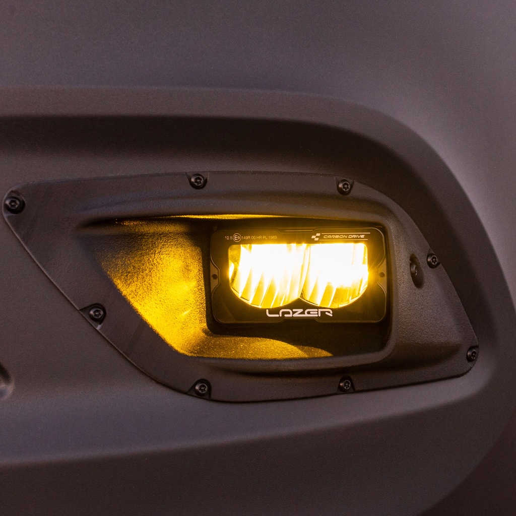 Lazer Lamps Carbon-2 Gen4 Fog Light Upgrade Kit