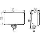 Hella Comet 450 Halogen Front Fog Light