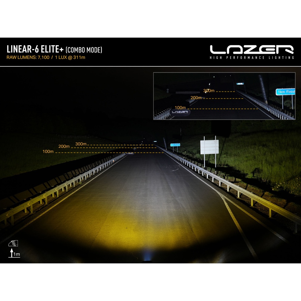 Lazer Lamps Linear 6 Elite Plus LED Light Bar
