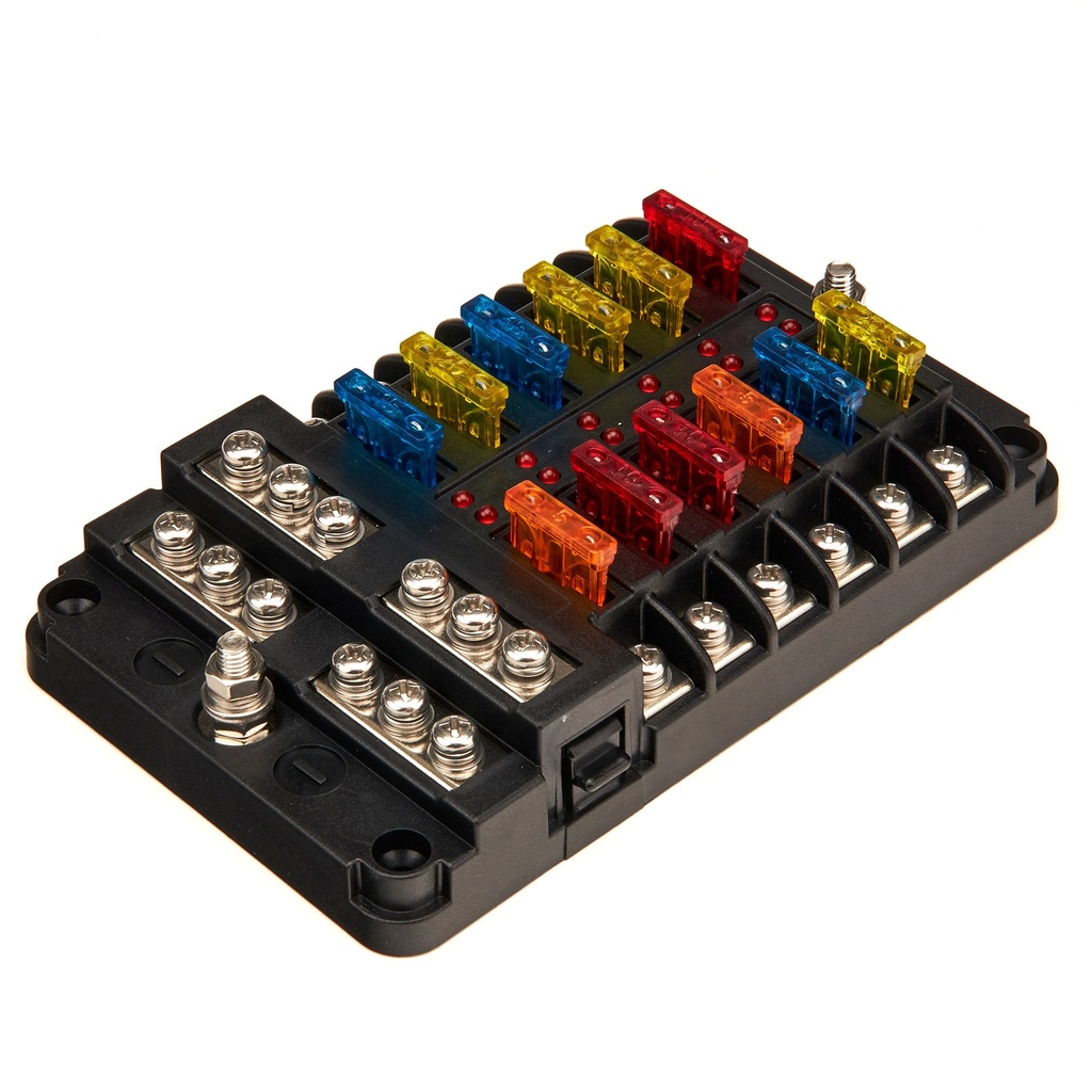 APS Fused Power Distribution Board (Fuse Box) With LED Indicator