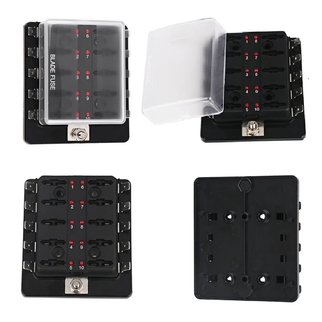 Auto Marine LED Blade Fuse Boxes