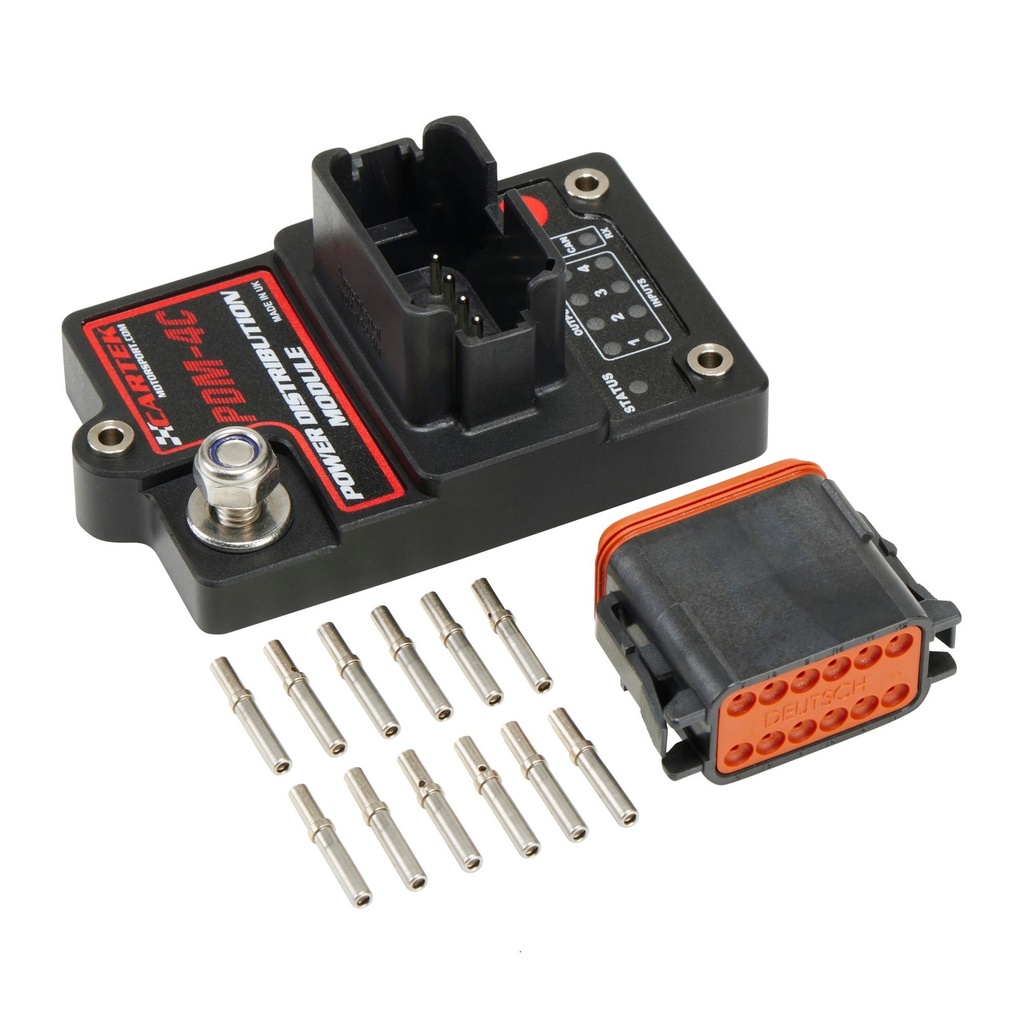 Cartek 4 Channel Configurable Power Distribution Model With CAN-Bus