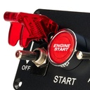 Automotive Plumbing Solutions Ignition & Starter Switch Panel - 3 Accessory Switches
