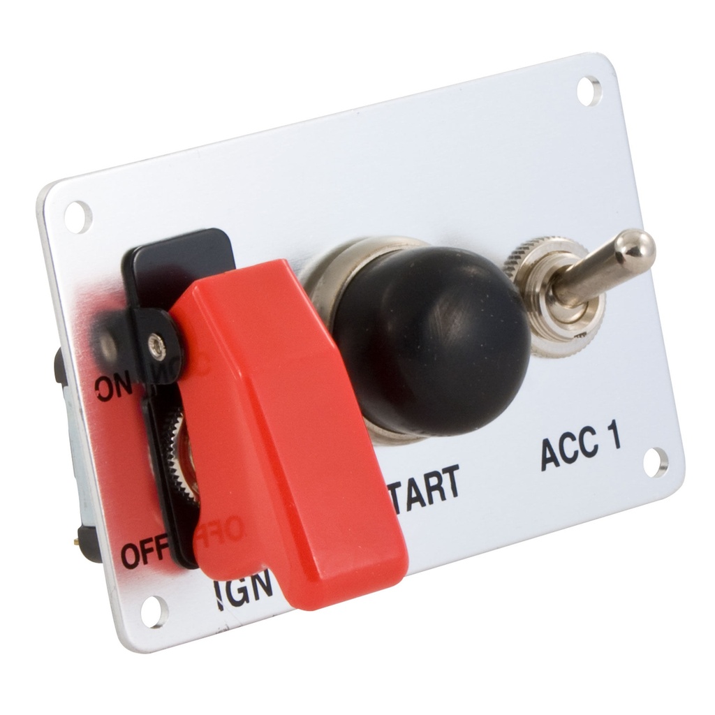 Grayston Starter Switch Panel With Accessory Switch