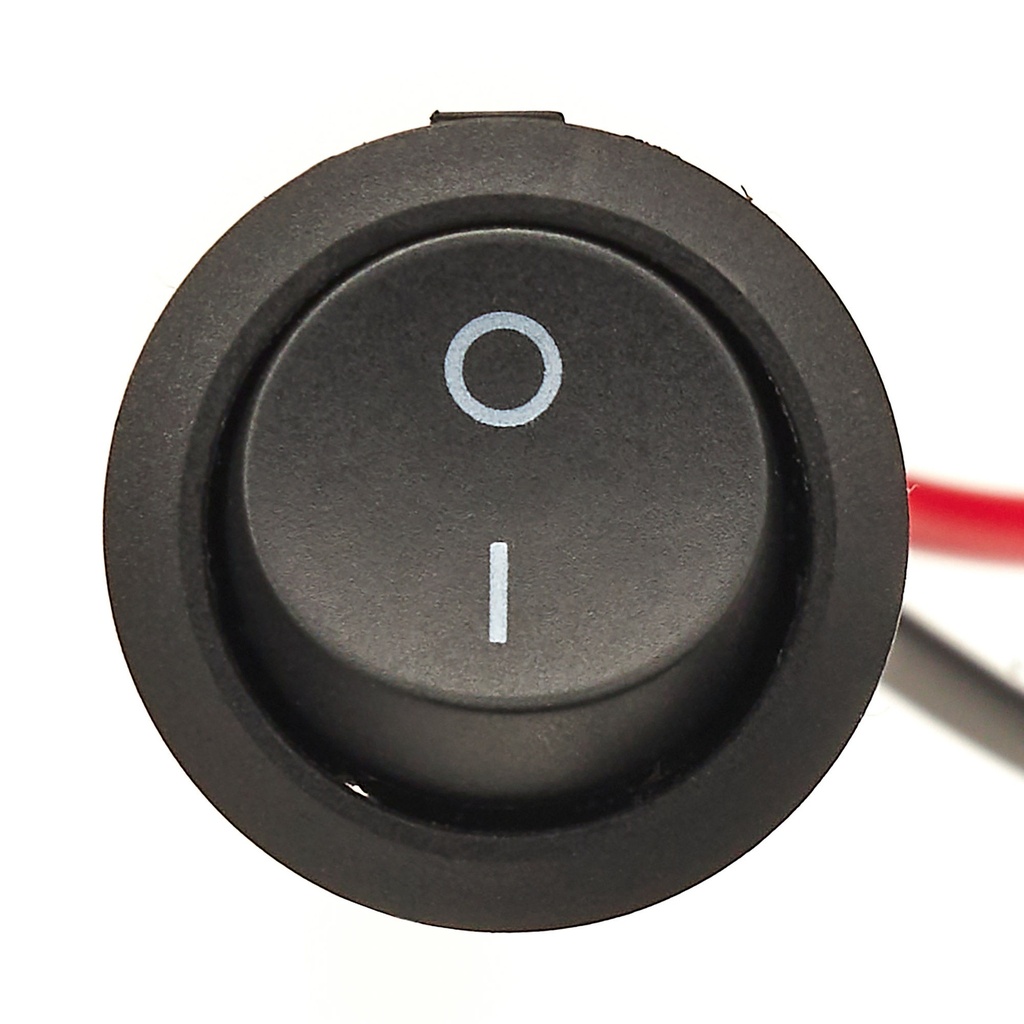 Automotive Plumbing Solutions Round Mini Rocker Switch
