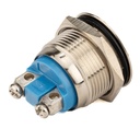 Demon Tweeks Metal Push Button Momentary Switch