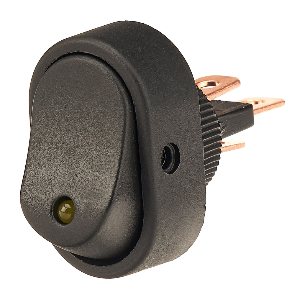 Automotive Plumbing Solutions Oval LED Rocker Switch