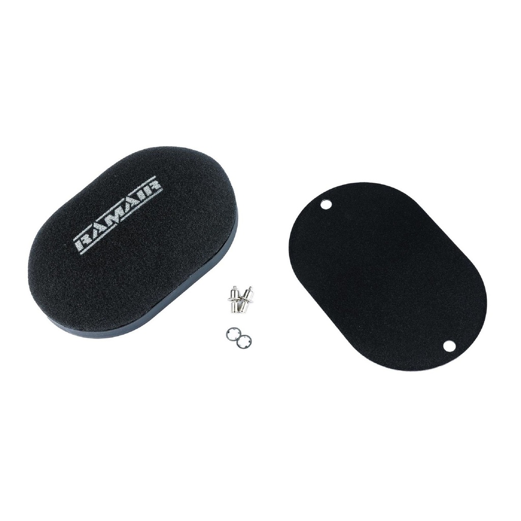 Ramair Universal Bolt On Air Filter With Blank Baseplate