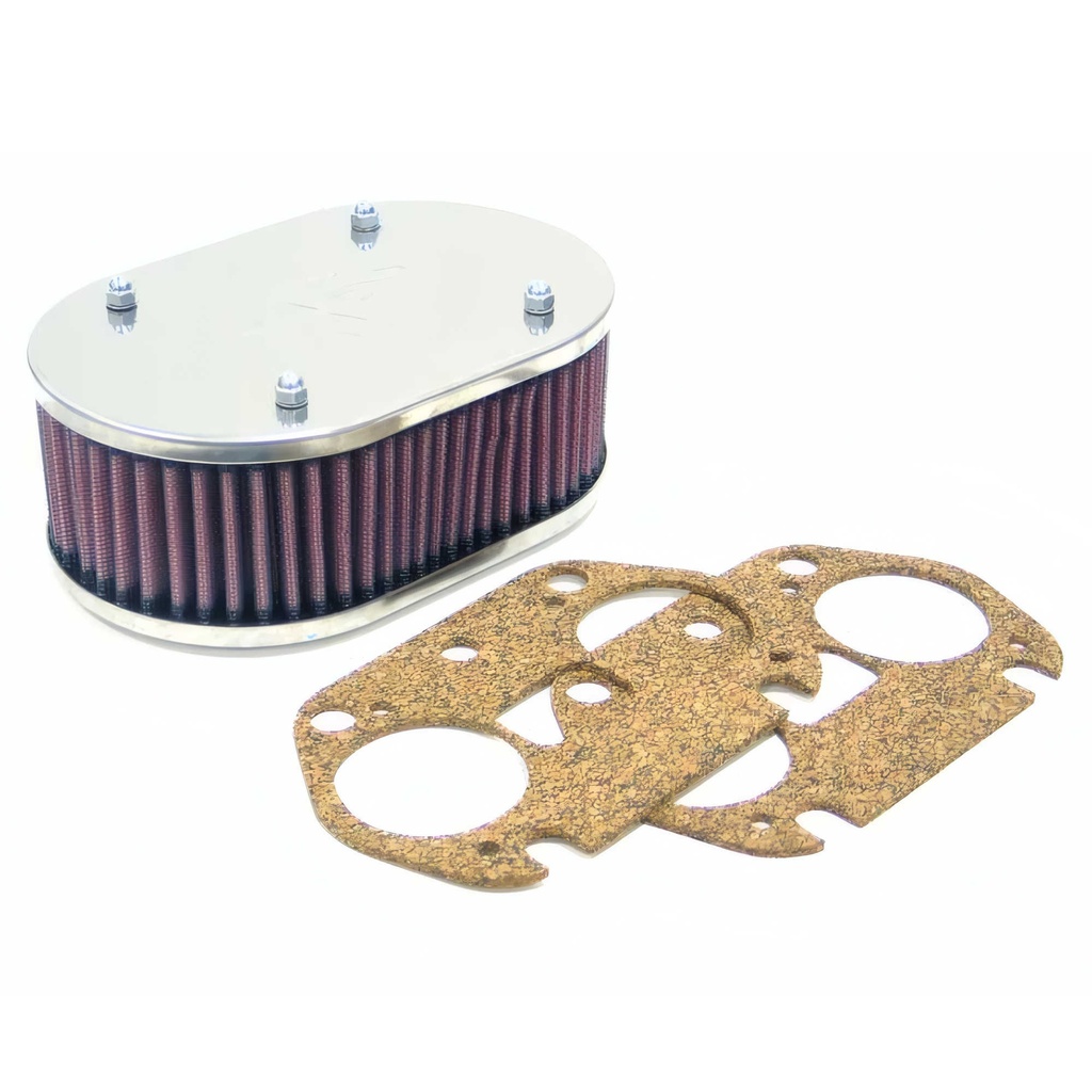 K&N Filters Weber IDF/IDA / Dellorto DRLA Carburettor Bolt On Air Filter