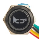 Automotive Plumbing Solutions Illuminated Metal Push Button Switch