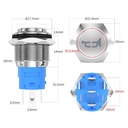 Automotive Plumbing Solutions Illuminated Metal Push Button Switch