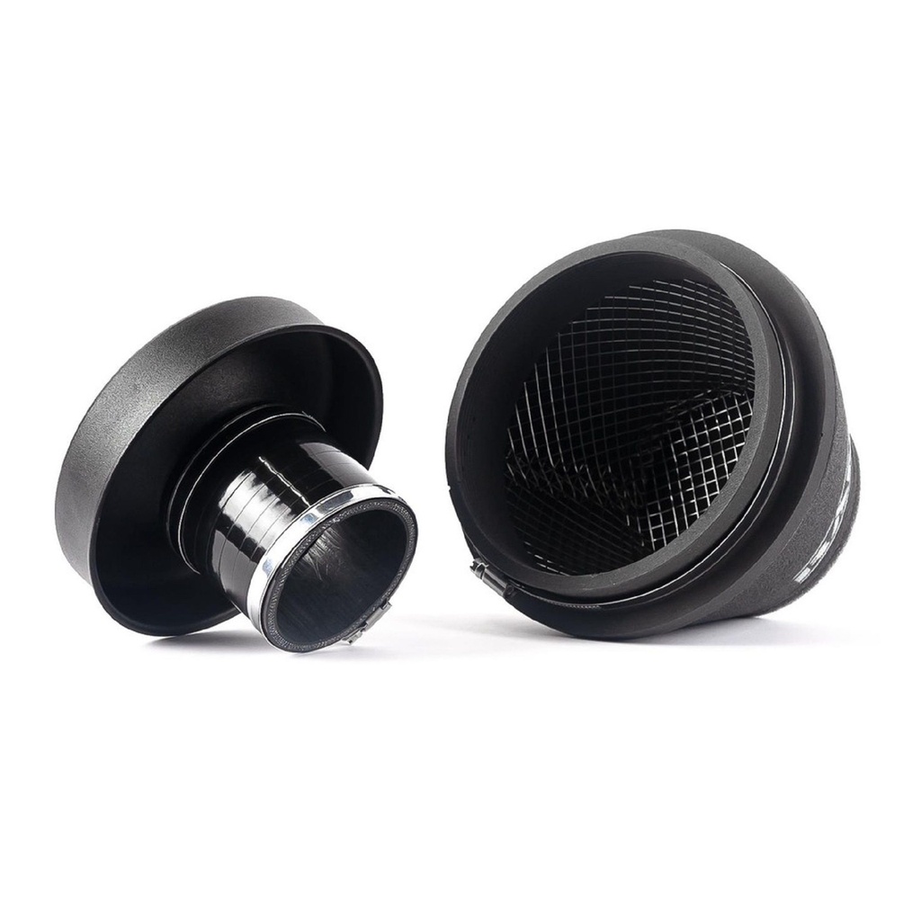 RamAir Multi-Fit Cone Air Filter With Velocity Stack & Silicone Coupler