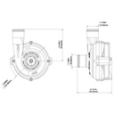 Davies Craig EWP80 Alloy Electric Water Pump