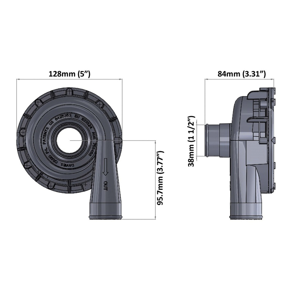 Davies Craig EWP115 Alloy Electric Water Pump