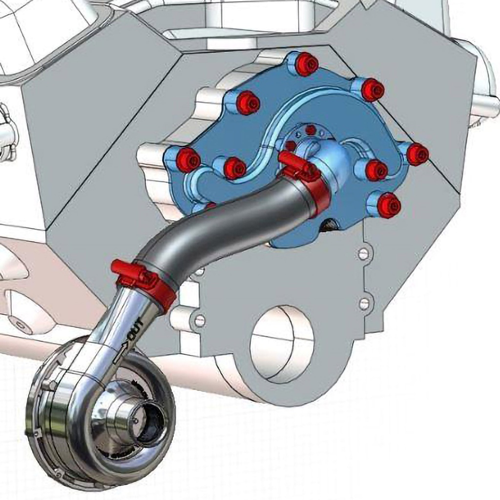 Davies Craig Ford Windsor EWP Block Adaptor