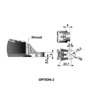 Revotec Fan Mounting Bracket / Installation Feet