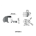 Revotec Fan Mounting Bracket / Installation Feet