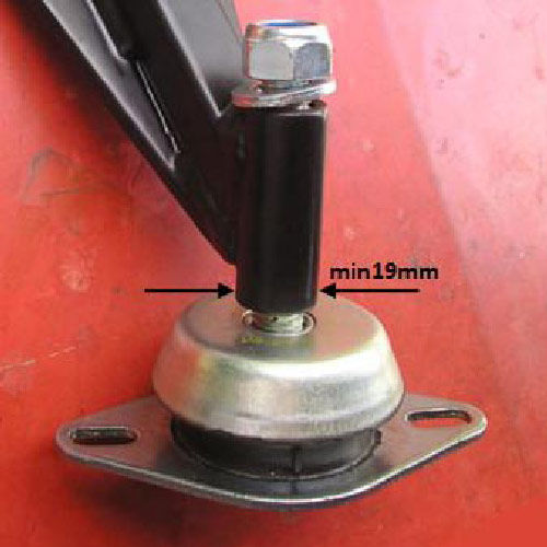 Vibra Technics Uprated Front Engine Mount - Performance / Competition