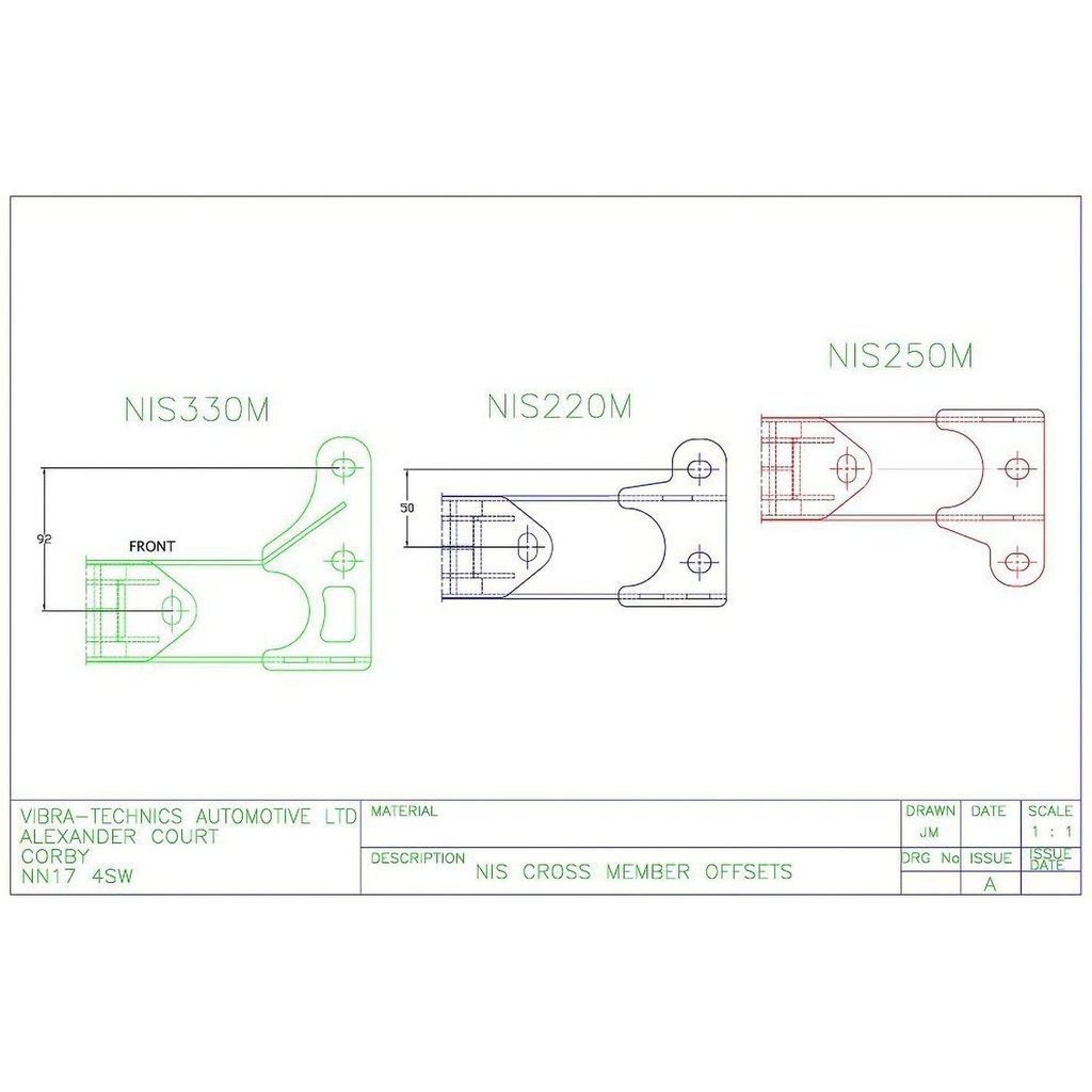 Vibra Technics Uprated Transmission Mount - Performance