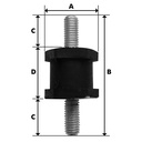 Jetex Universal Exhaust Mounting Rubbers And Bobbins