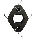 Jetex Universal Exhaust Mounting Rubbers And Bobbins
