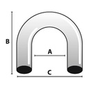 Jetex 180 Degree Exhaust Bend