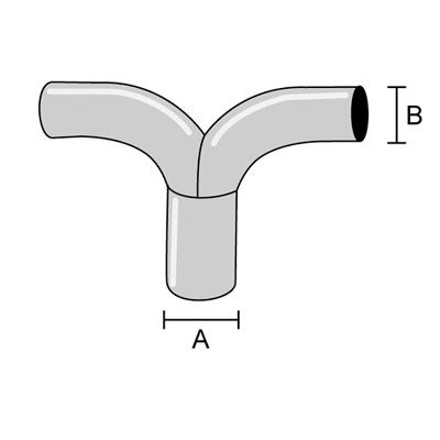 Jetex Exhaust T Piece