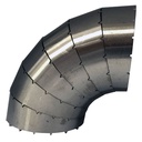 Jetex Pie Cut Stainless Steel Universal Exhaust Bend Pieces
