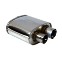 Jetex Universal Oval Exhaust Silencer For Valve Systems