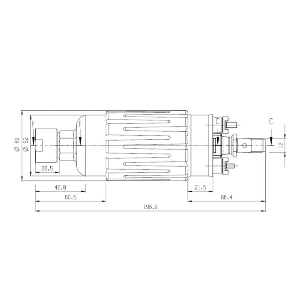 Bosch FP200-E High Pressure External Fuel Pump