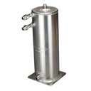 OBP Aluminium Lightweight Fuel Swirl Pot - Base Mounted