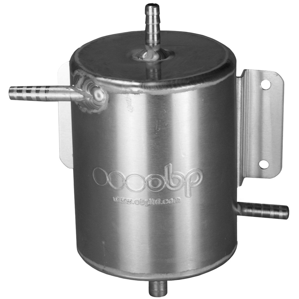 OBP Aluminium Lightweight Fuel Swirl Pot - Bulkhead Mounted