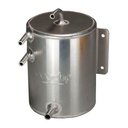 OBP Aluminium Lightweight Fuel Swirl Pot - Bulkhead Mounted