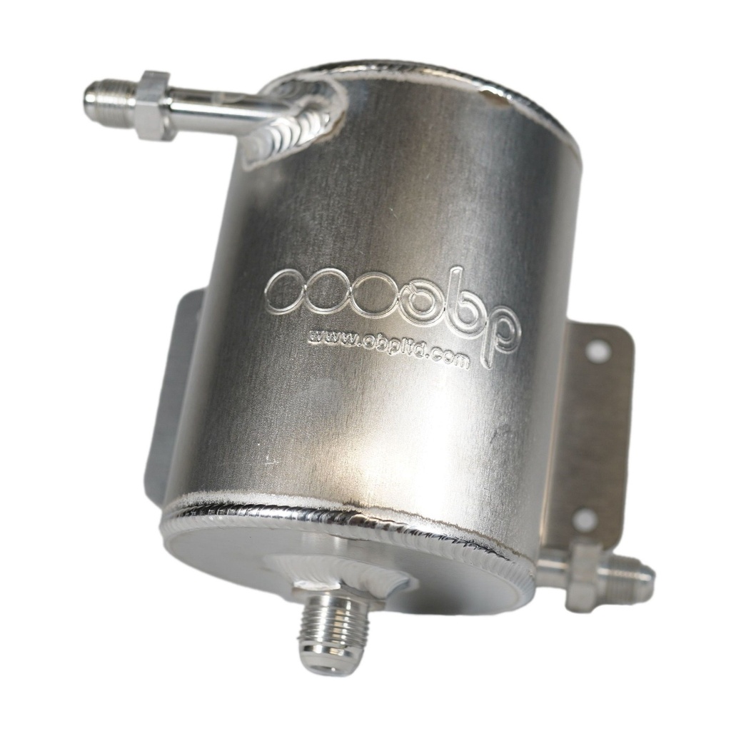 OBP Aluminium Lightweight Fuel Swirl Pot - Bulkhead Mounted